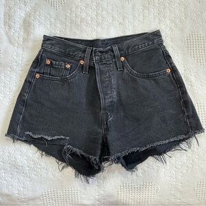 Levi’s Black Denim Short
